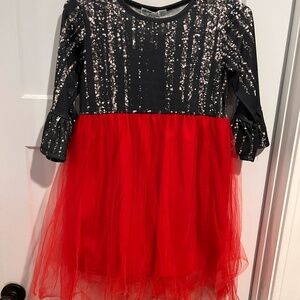 NWT Orchid Lane Girls Christmas Dress Size 10
